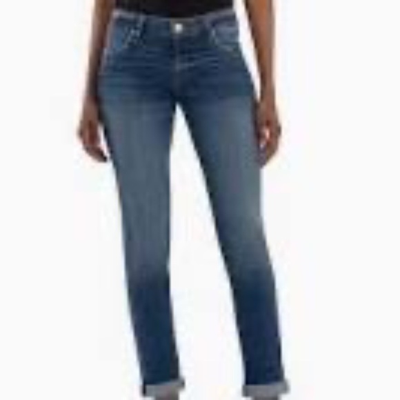 KUT FROM THE KLOTH Catherine Boyfriend High Rise Jean Size 6 - Picture 2 of 11
